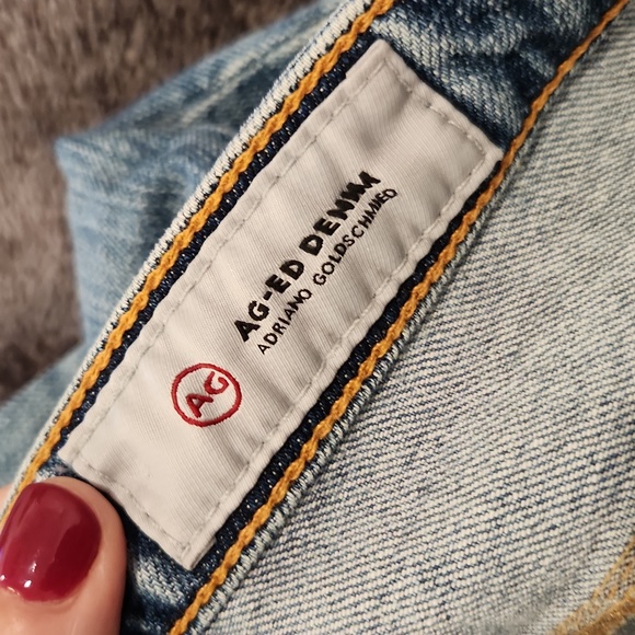 AG "the Isabelle" high rise straight crop jeans size 27, new with tags! - Picture 7 of 16